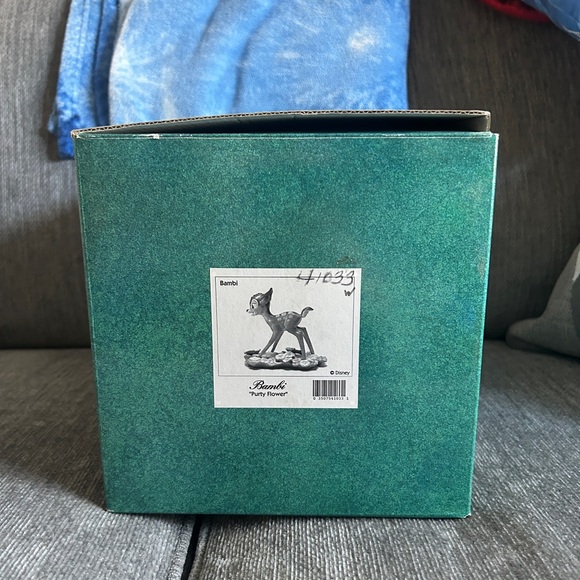 Disney Classics Collection Bambi “Purty Flower” Statue Figurine Vintage Art - Picture 6 of 7